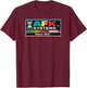 AFK Systems Please Wait Retro 90s Gamer Meme Graphic T-Shirt - T-Shirt | Maroon