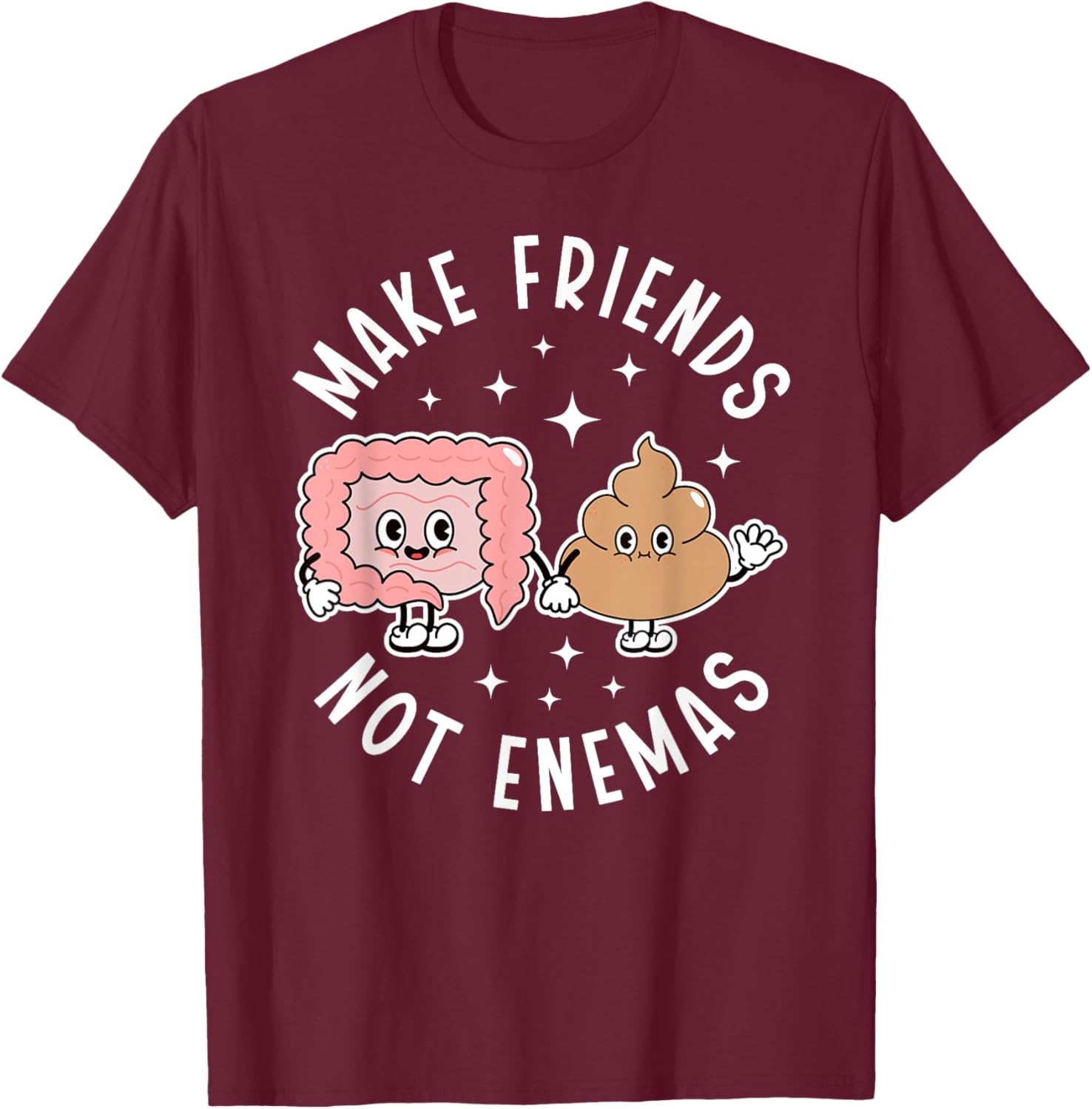 Gastro Nurse Gastroenterology Nurse GI Nurse T-Shirt - T-Shirt | Maroon