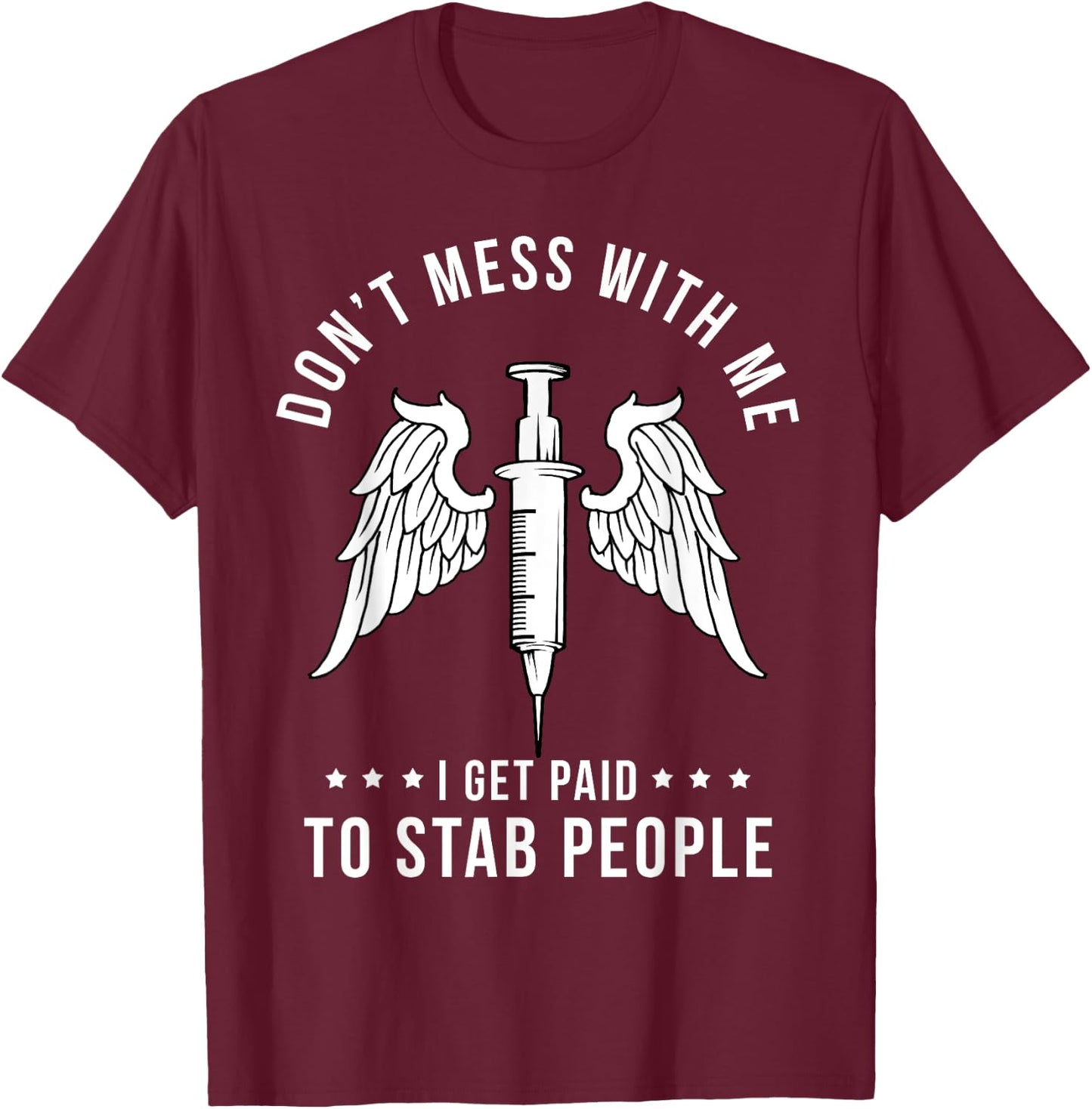 Phlebotomist Black Adult Men's T-Shirt - T-Shirt | Maroon
