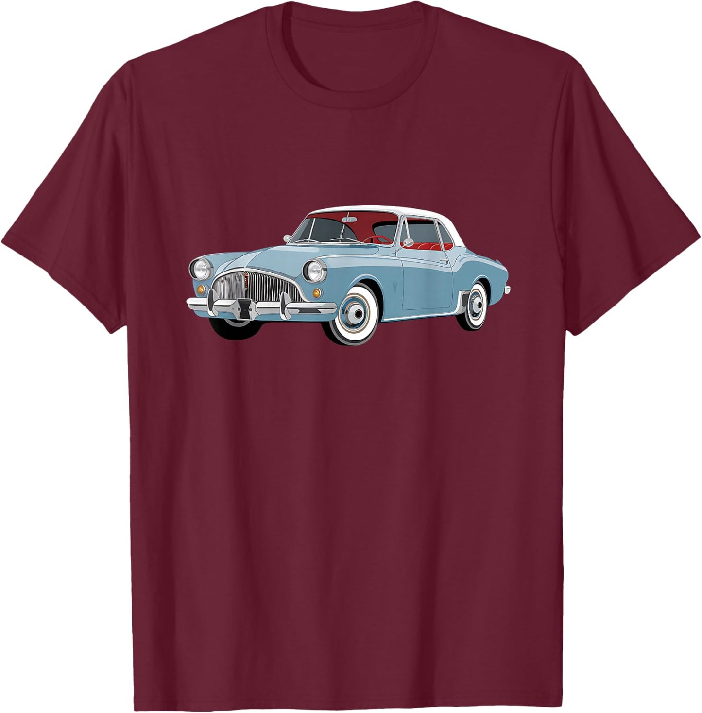 Studebaker 1953 Vintage Classic Car Enthusiast T-Shirt - T-Shirt | Maroon