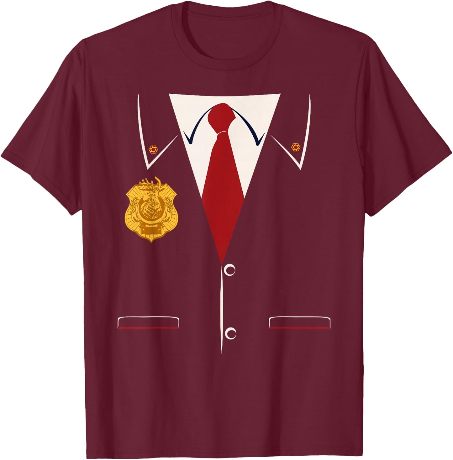 Odd Squad Official Agent Shirt T-Shirt - T-Shirt | Maroon