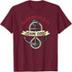 Buzzards Bay Anchor graphic T-Shirt - T-Shirt | Maroon
