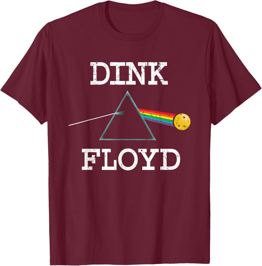 Funny PICKLEBALL Shirt. Dink player USA vintage retro T-Shirt - T-Shirt | Maroon