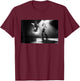 Eddie Van Halen Jump Live Rainbow Theatre by Simon Fowler T-Shirt - T-Shirt | Maroon