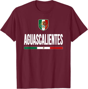 Aguascalientes Mexico T-Shirt - T-Shirt | Maroon