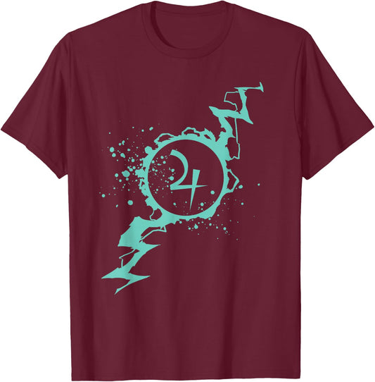 Zeus Sailor Thunder Cyclone Jupiter symbol Japanese Anime FX T-Shirt - T-Shirt | Maroon