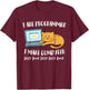 I Are Programmer I Make Computer Beep Funny Cute Cat Men Women Girls Kids T-Shirt - T-Shirt | Maroon