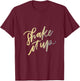 Shake it up Top T-Shirt - T-Shirt | Maroon