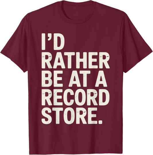 Best Vinyl Art Women Music DJ Vinyl Record Collector T-Shirt - T-Shirt | Maroon