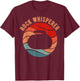 Rock Whisperer Retro Curling Vintage Curler Gifts Man Woman T-Shirt - T-Shirt | Maroon