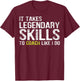 Funny Coaching Shirts , Funny Coach Gifts T-Shirt - T-Shirt | Maroon
