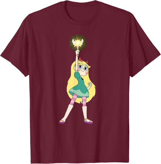 Star Butterfly vs. The Forces of Evil T-Shirt - T-Shirt | Maroon