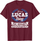 It's A Lucas Thing You Wouldn't Understand Name T-Shirt - T-Shirt | Maroon