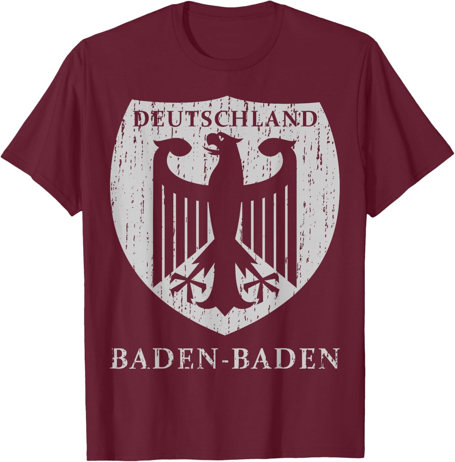 Germany Deutschland Baden Baden T-Shirt - T-Shirt | Maroon