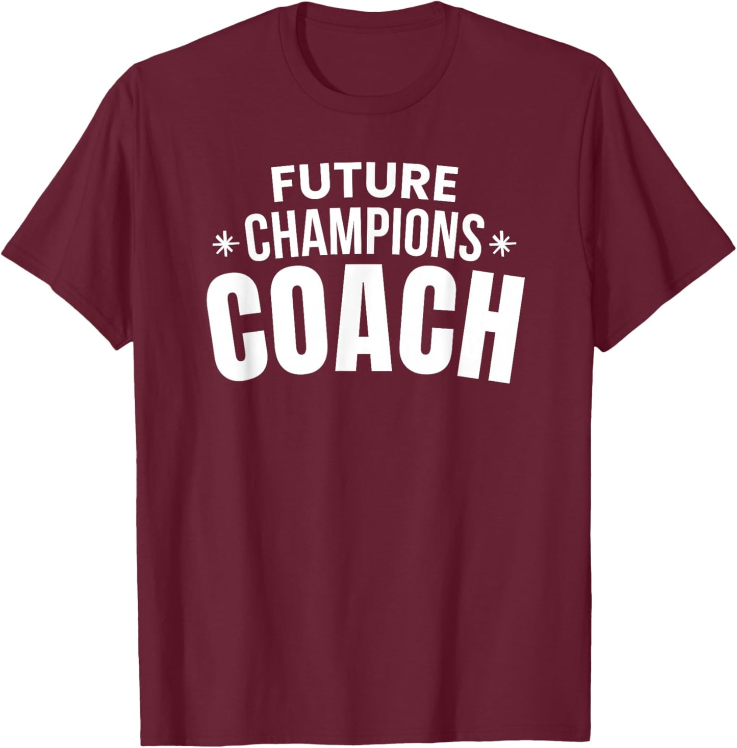 Youth Gymnastics Coach Proud Future Champion Builder T-Shirt - T-Shirt | Maroon