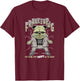 Pug Halloween FrankenPug T-Shirt - T-Shirt | Maroon