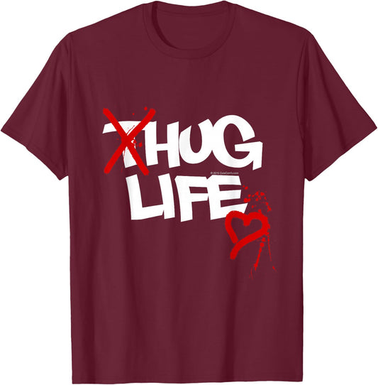 Hug Dealer Life Funny Extrovert 80s 90s Gen X Millennial T-Shirt - T-Shirt | Maroon