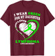 Lymphoma Awareness Shirt - I Wear Green For My Daughter T-Shirt - T-Shirt | Maroon