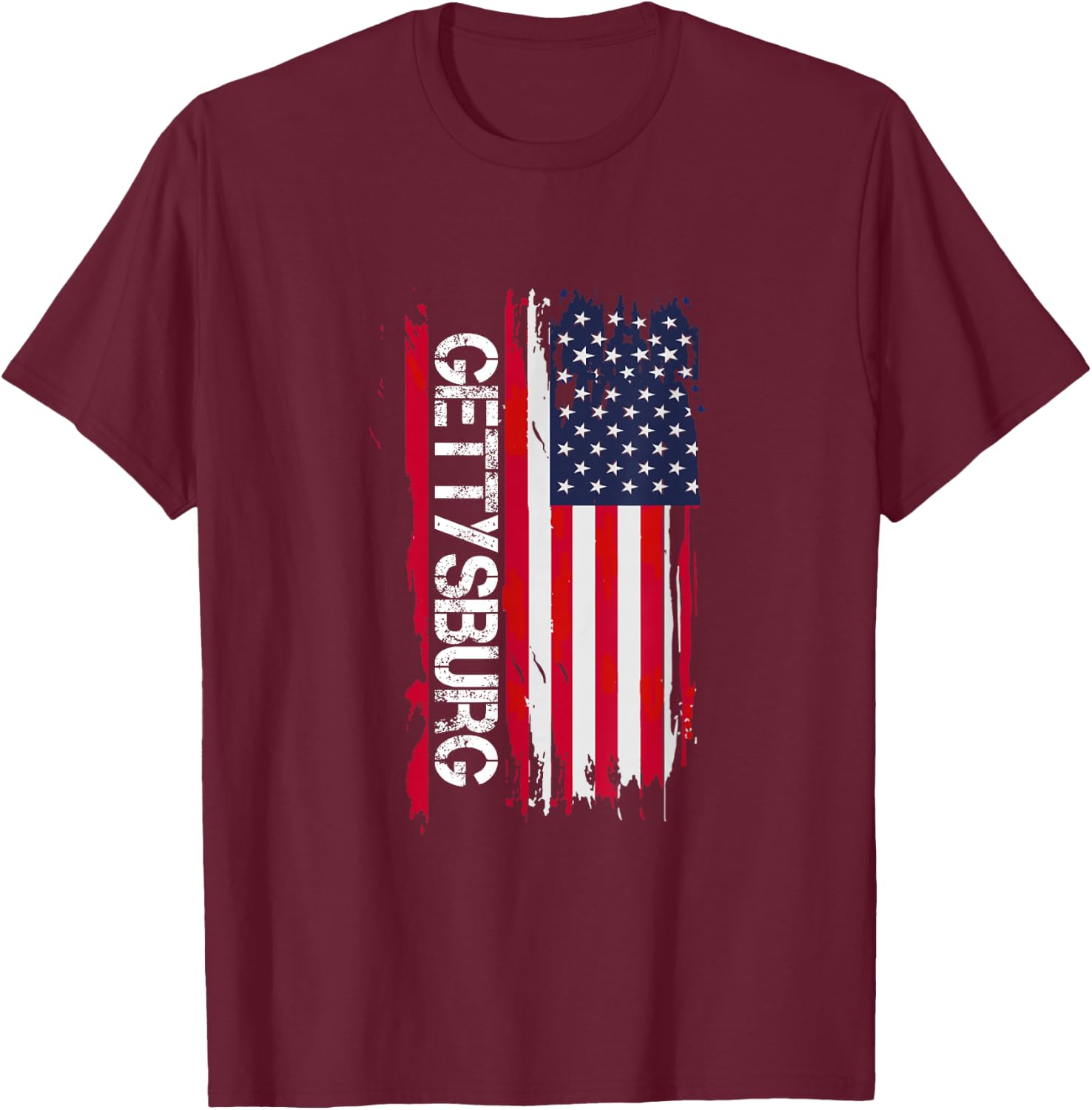 Gettysburg PA T-Shirt - T-Shirt | Maroon