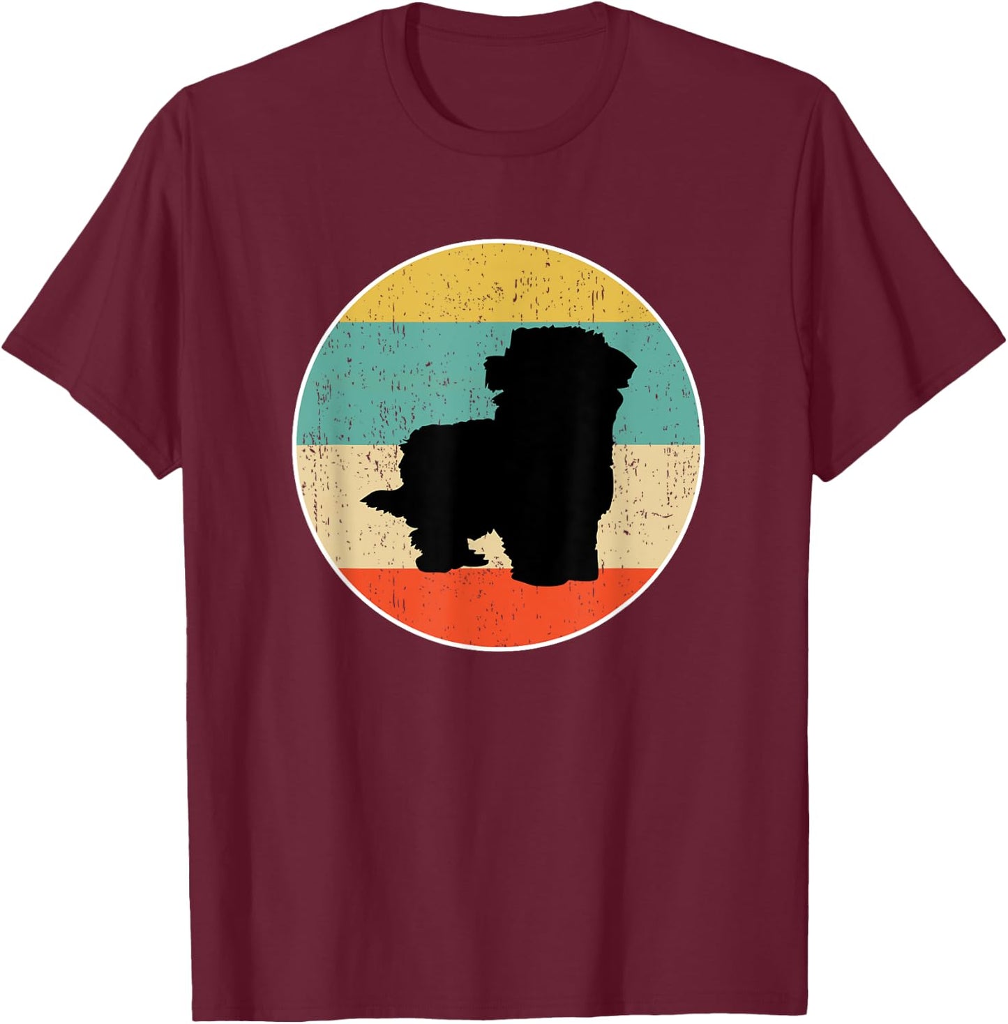 Maltipoo Dog Women Girls Kids T-Shirt - T-Shirt | Maroon