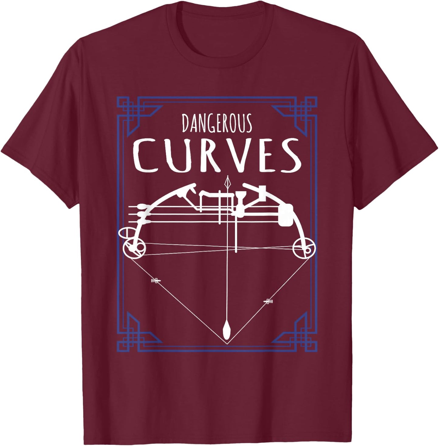 Arrow and bow design just like archery, Ok Archer T-Shirt - T-Shirt | Maroon