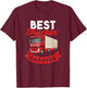 Trucker Best Truckin' Dad Ever Gift Dad T-Shirt - T-Shirt | Maroon