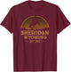 Sheridan Wyoming WY Wild West Rodeo Cowboy T-Shirt - T-Shirt | Maroon