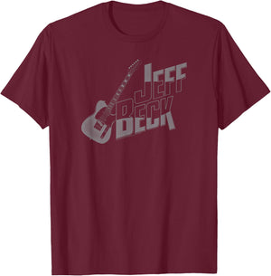 Jeff Beck - Hi Ho Silver Lining T-Shirt - T-Shirt | Maroon