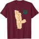 GREAT RIVER ROAD Roadtrip T-Shirt - T-Shirt | Maroon