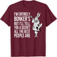 WHITE RABBIT Alice in Wonderland-Men Women Kids T Shirt T-Shirt - T-Shirt | Maroon