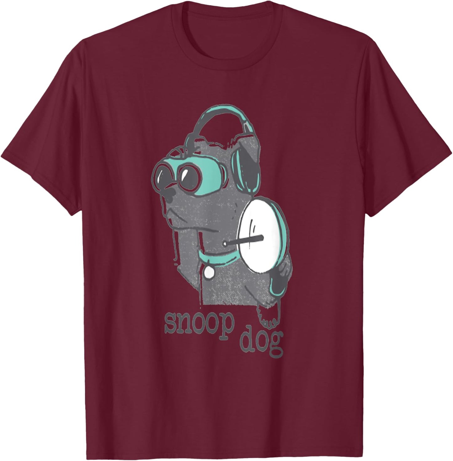 Snoop dog funny Men Women Girls Kids T-Shirt - T-Shirt | Maroon
