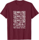 Too Tough to Kill at Mile 26.2 - Funny Marathon Shirt T-Shirt - T-Shirt | Maroon