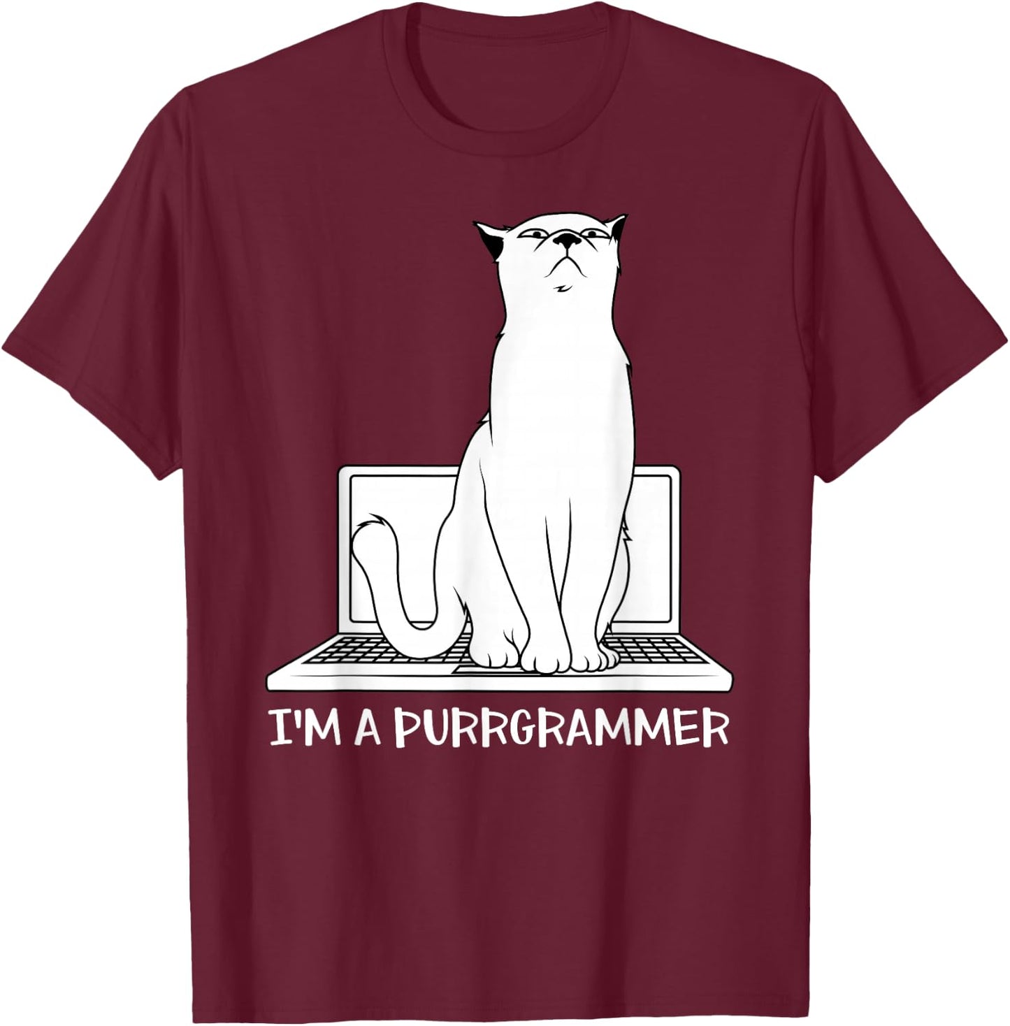 Developer Computer Science - Software Engineer Programmer T-Shirt - T-Shirt | Maroon