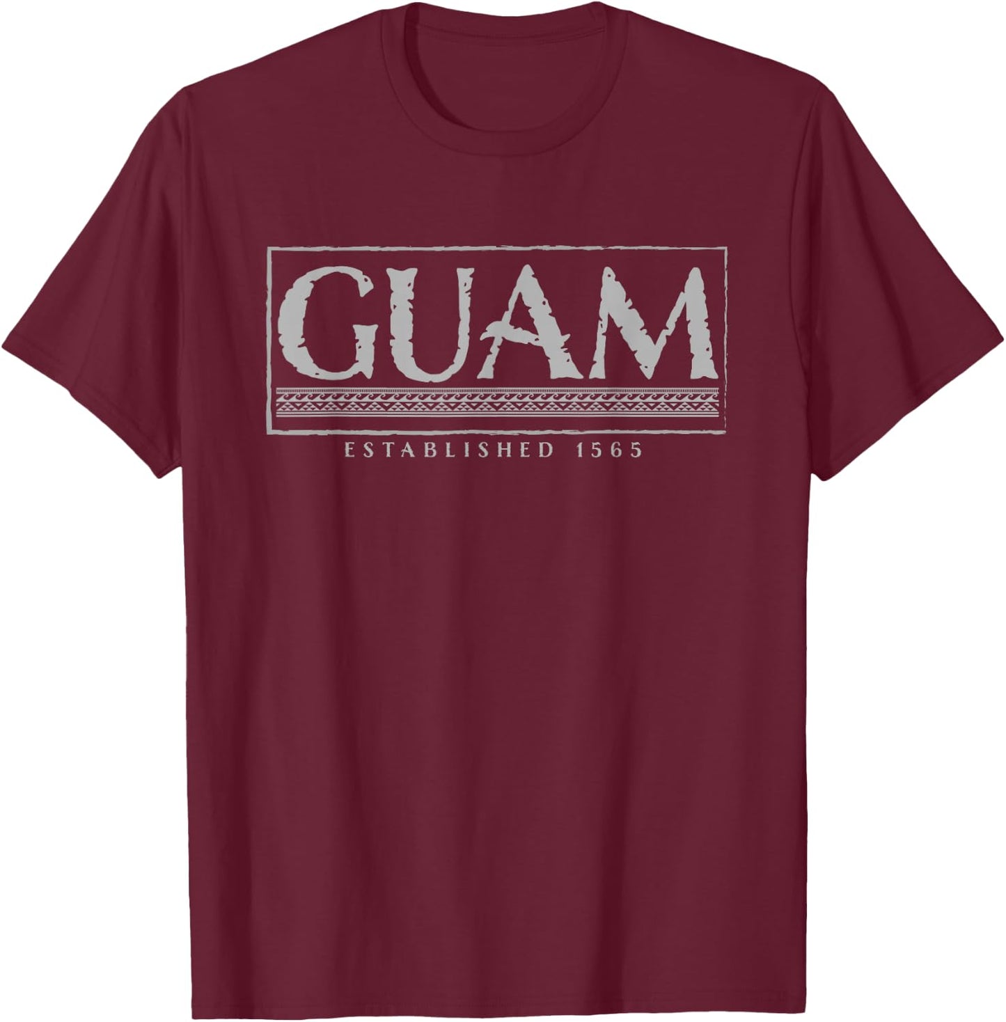 Guam Island T-Shirt - T-Shirt | Maroon