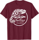 Panther Chameleon Reptile Keepers Lizard T-Shirt - T-Shirt | Maroon
