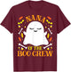 Nana Boo Crew Ghost Matching Family Set Grandma Halloween T-Shirt - T-Shirt | Maroon