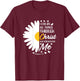 Philippians 4:13 Christian Flower Religious Gift Bible Verse T-Shirt - T-Shirt | Maroon