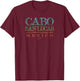 JCombs: Cabo San Lucas, Mexico T-Shirt - T-Shirt | Maroon