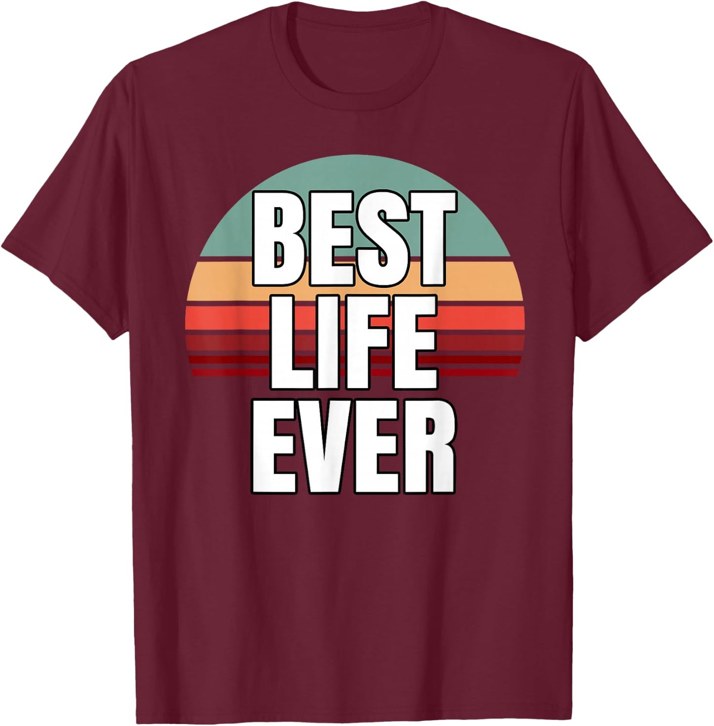 Best Life Ever Gift T Shirt for JW Broadcasting T-Shirt - T-Shirt | Maroon