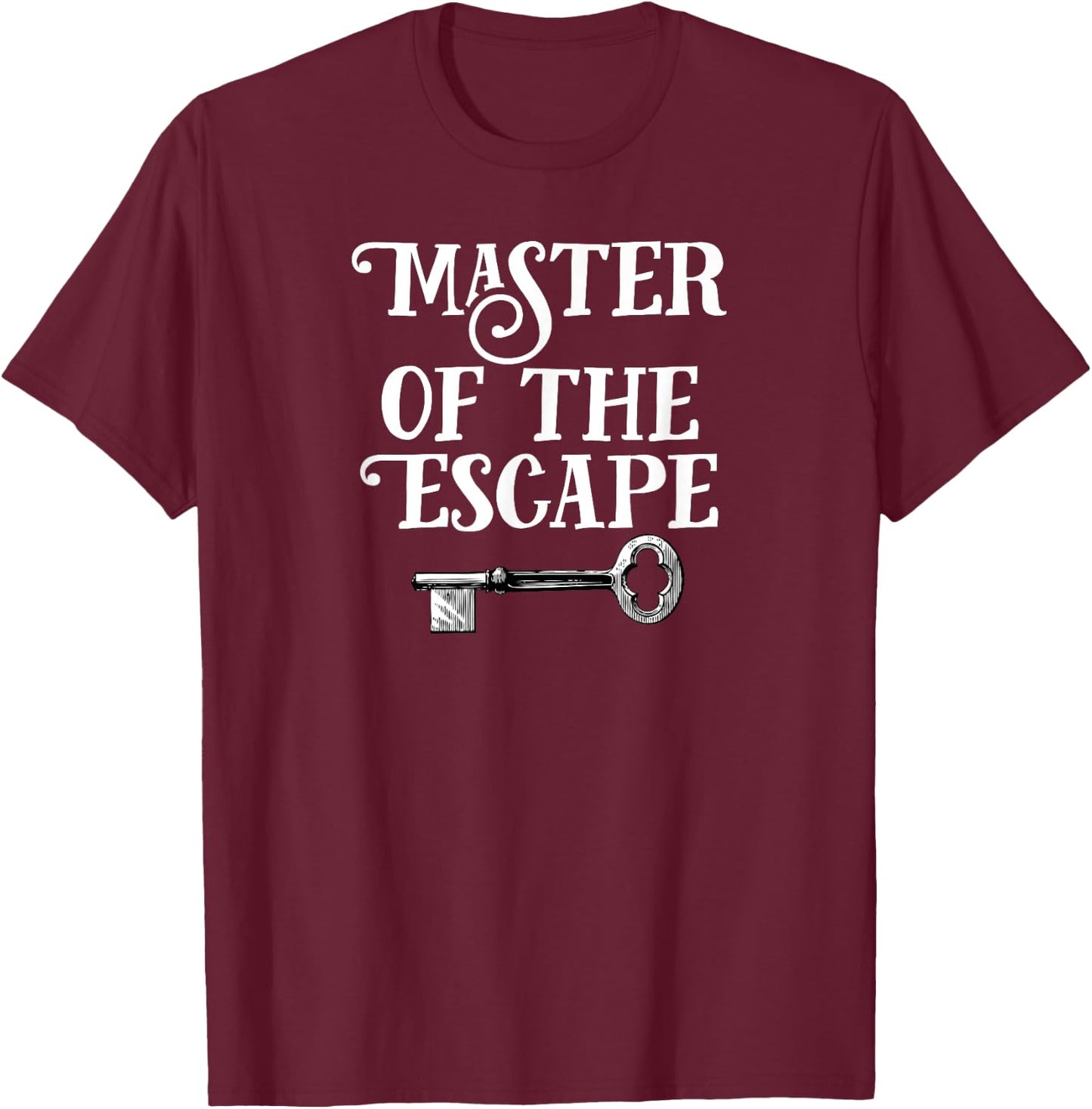 Escape Room Game Adventure Shirt Funny Artist Escaping T-Shirt - T-Shirt | Maroon
