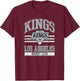 Los Angeles Kings Hockey Club Dark Heather T-Shirt - T-Shirt | Maroon