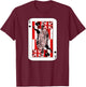 King of Hawai'i Kamehameha (red ink) by Hawaii Nei All Day T-Shirt - T-Shirt | Maroon