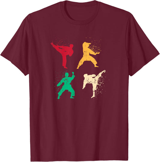 Karate for a Martial Art Enthusiast T-Shirt - T-Shirt | Maroon