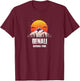 Denali Reminder - National Park Retro Souvenir T-Shirt - T-Shirt | Maroon
