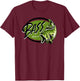 Bass Fisherman Fishing for bass Bass Whisperer T-Shirt - T-Shirt | Maroon