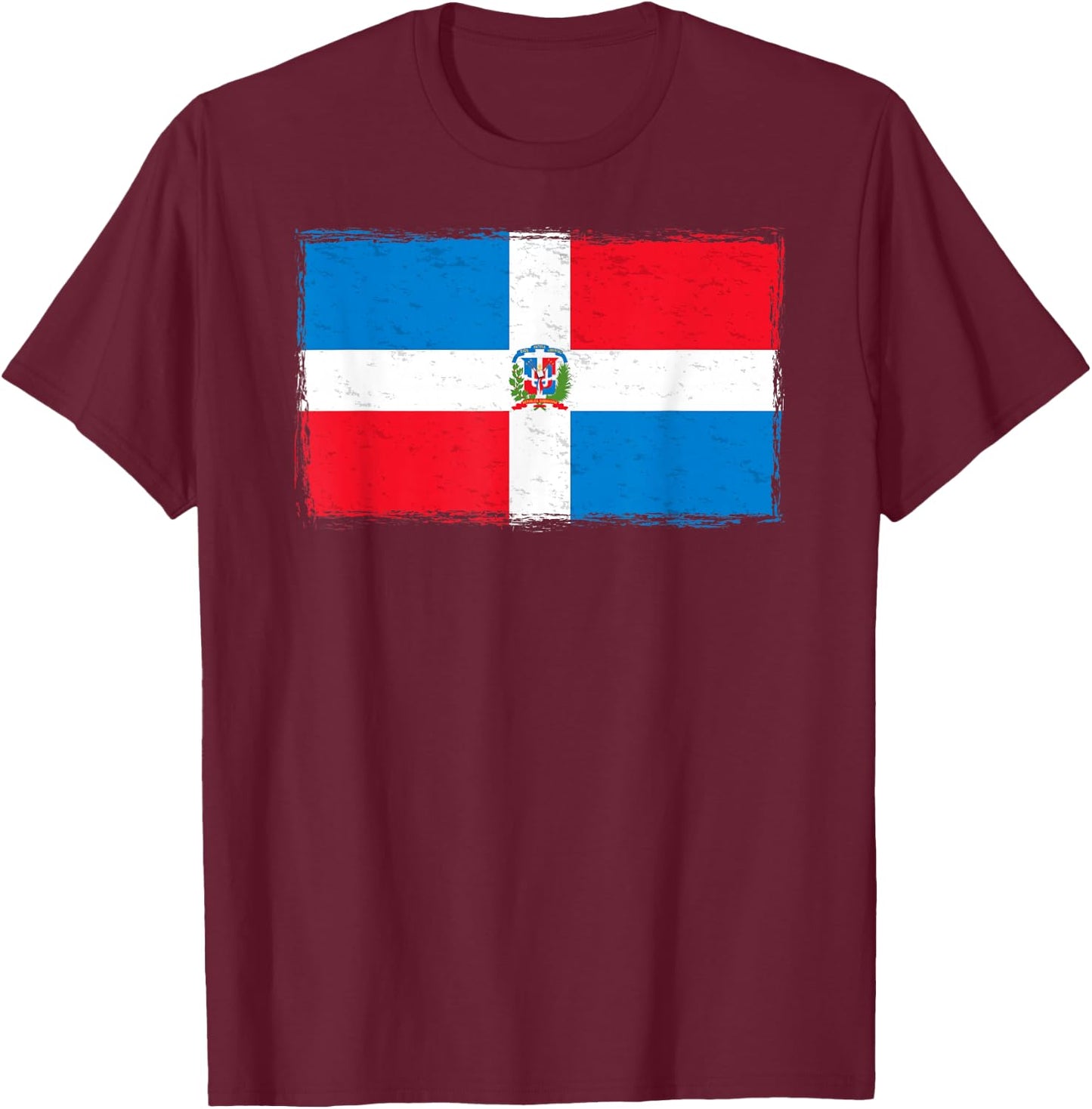 Domrep Santo Domingo - Dominican Republic T-Shirt - T-Shirt | Maroon