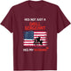 Hes Not Just a Drill Sergeant Hes My Husband Military Army T-Shirt - T-Shirt | Maroon