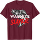 Walleye Slayer Fishing Fisherman Walleye T-Shirt - T-Shirt | Maroon