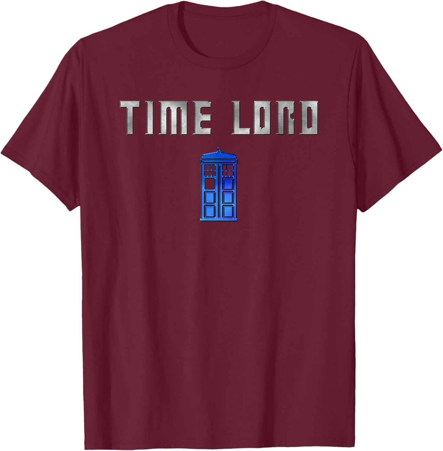 Time Lord Shirt Doctor Apparel T-Shirt - T-Shirt | Maroon