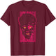 Universal Monsters The Wolf Man Name Stack Portrait T-Shirt - T-Shirt | Maroon